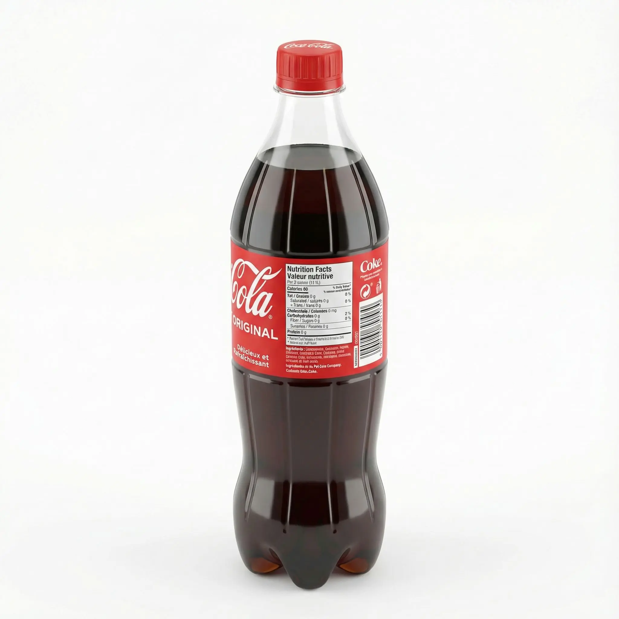 informations bouteille boisson gazeuse cola 1 litre
